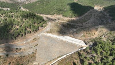 Bursa’nın yeni göletinde sona doğru! 5 köye can suyu verecek…