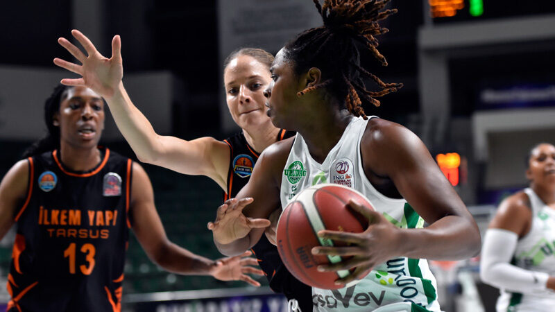 Bursa Uludağ Basketbol, ING Kadınlar Basketbol Süper Ligi'nin 13. haftasında