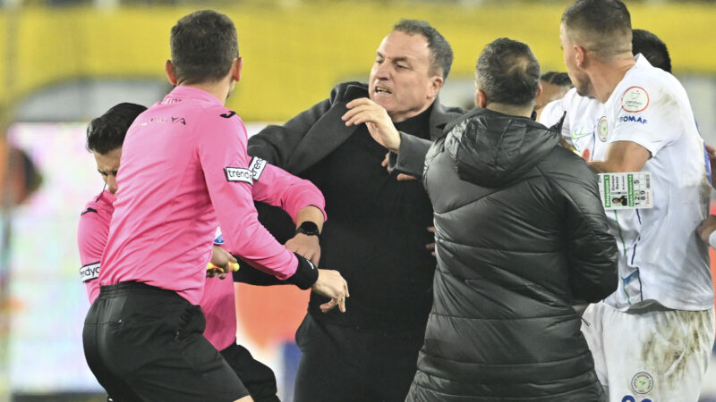 İçişleri Bakanı Yerlikaya açıkladı; ‘Ankaragücü Başkanı Faruk Koca gözaltına alınacak’ Bakan Yerlikaya; 'MKE Ankaragücü-Çaykur Rizespor karşılaşmasının sonunda hakem Halil Umut