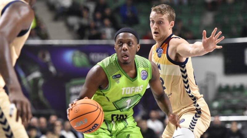 Basketbol Şampiyonlar Ligi H Grubu 6. hafta maçında Bursa ekibi