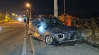 Bursa’da feci kaza! Kontrolden çıkan araç…