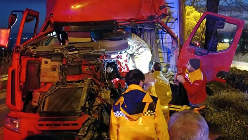 Bursa’da korkunç kaza