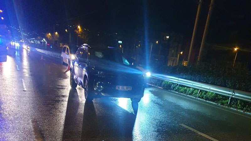 Bursa’da kaza! Yolun karşısına geçerken…