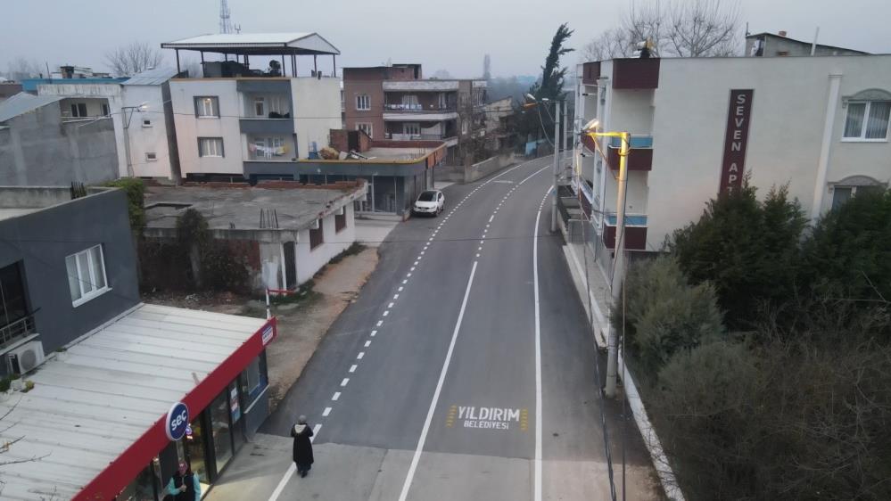 Bursa’daki bu cadde yenilendi!