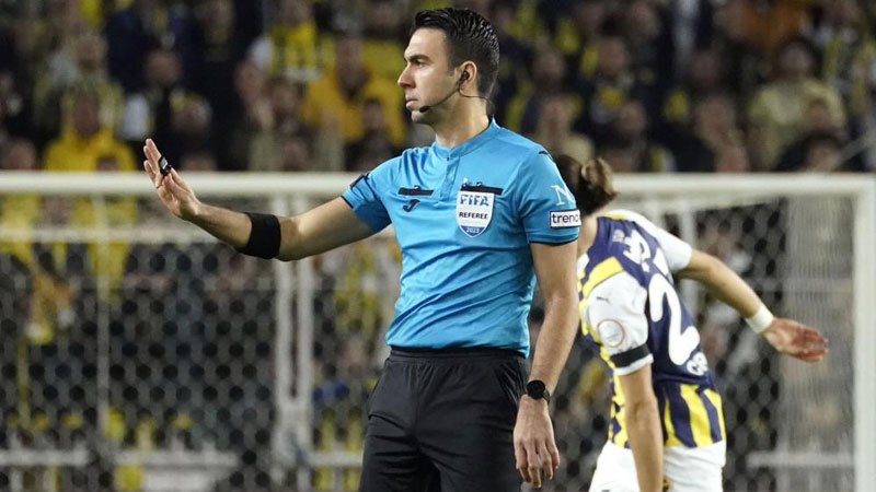 İlk yarının hakem raporu İlk yarının hakem raporu