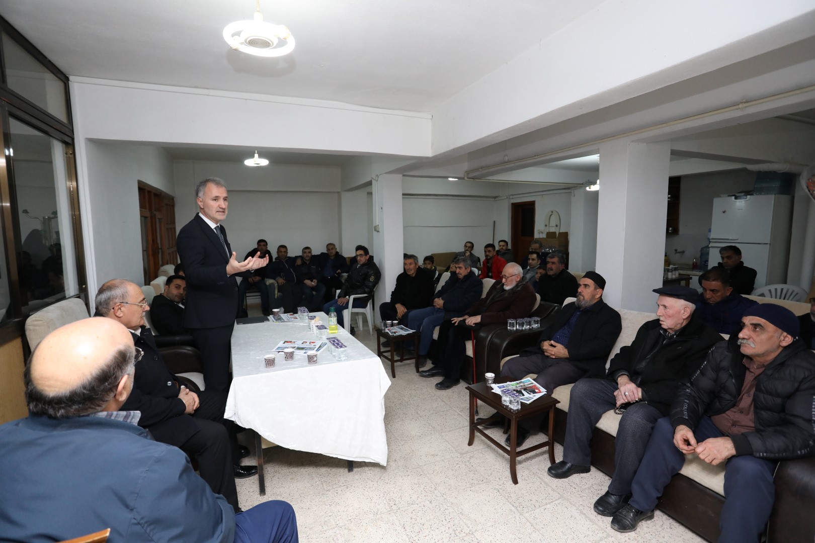 Başkan Taban Özbirlik Sitesi sakinleriyle buluştu