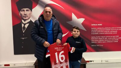 Bursa Emniyetspor’dan Yusuf Emir Bolat’a forma