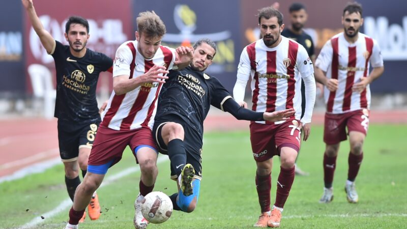 TFF 2. Lig Kırmızı Grup’ta 18 puanla 10. sırada bulunan