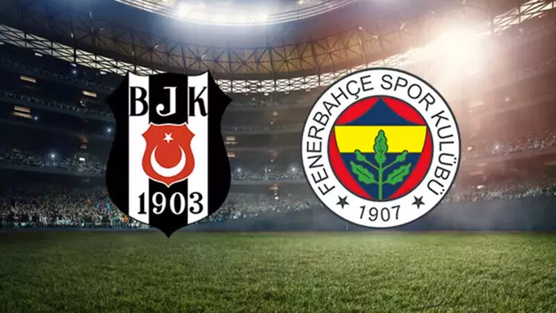 Trendyol Süper Lig'in 15. haftasında Beşiktaş ile Fenerbahçe arasında 9