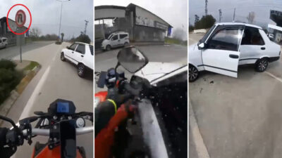 Bursa’da hatalı dönüş kazayı getirdi