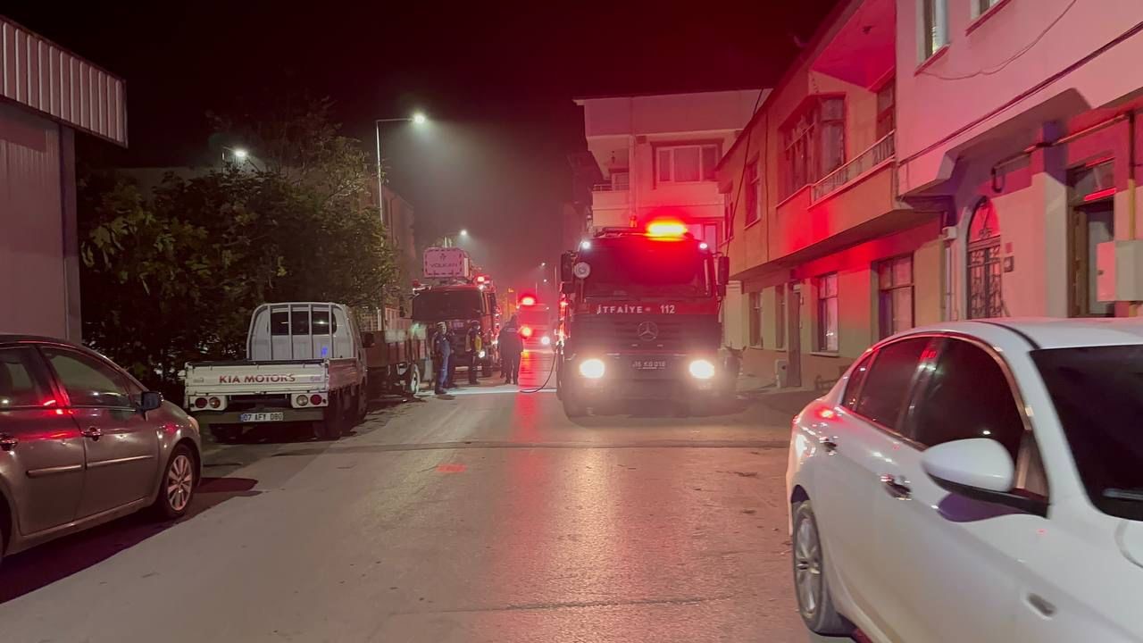 Bursa’da korkutan yangın Bursa’da korkutan yangın