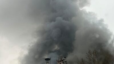 Bursa’da tekstil fabrikasında büyük yangın