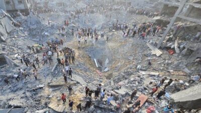 İsrail Cibaliya Mülteci Kampı’nı vurdu: 100’den fazla ölü var