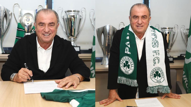 Fatih Terim imzayı attı Fatih Terim imzayı attı