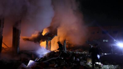 İsrail gece boyu Gazze’yi bombaladı