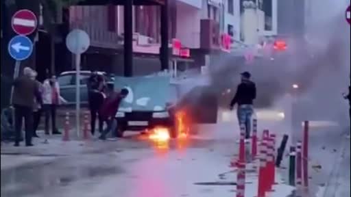 Bursa’da korku dolu anlar