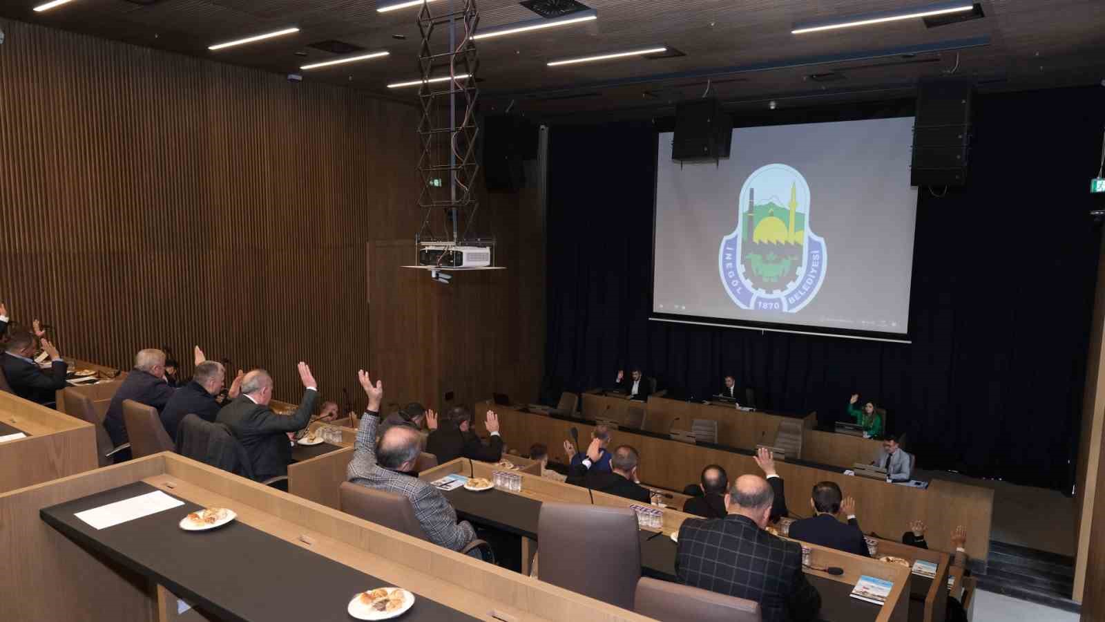 İnegöl Belediyesi aralık ayı meclis toplantısı yapıldı