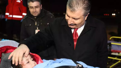 Gazzeli 68 hasta ve 61 refakatçi Ankara’ya getirildi