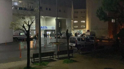 Hastane bahçesinde dehşet