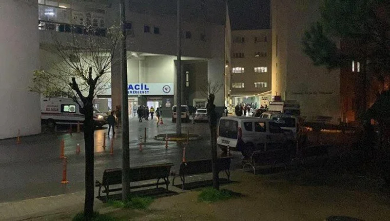 Hastane bahçesinde dehşet Hastane bahçesinde dehşet