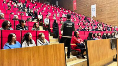 Bursa’da narkotik polisi 6 bin 840 vatandaşı bilgilendirdi