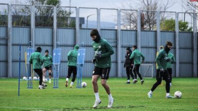 Bursaspor taktik çalıştı