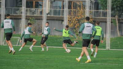 Bursaspor’da hazırlıklar sürüyor