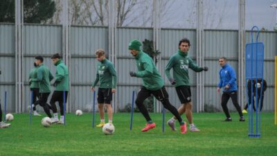 Bursaspor taktik çalıştı