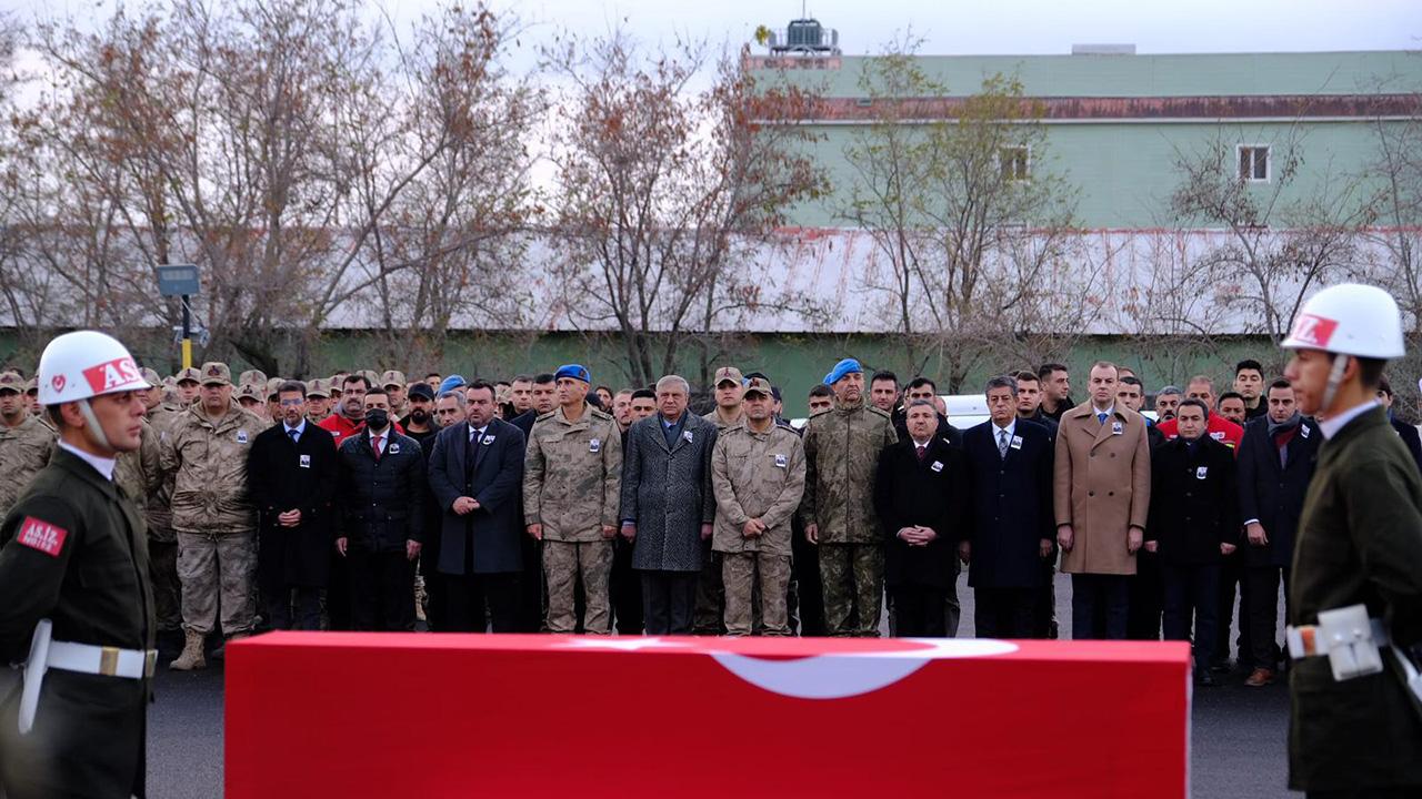 Şehit asker için Şırnak’ta tören