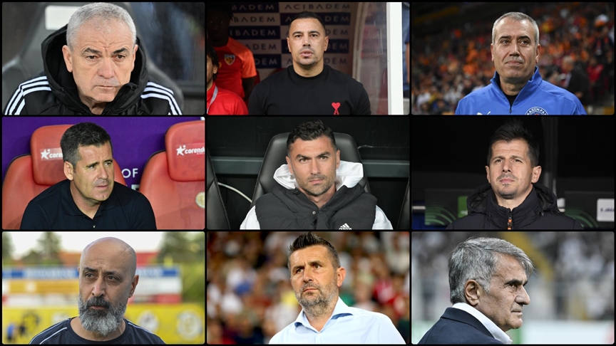 Süper Lig’in teknik direktör raporu