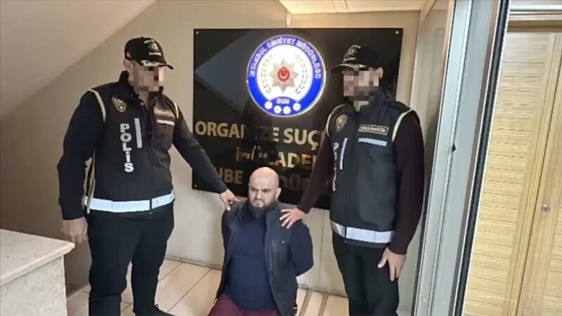 Interpol’ün aradığı suç örgütü yöneticisi İstanbul’da yakalandı
