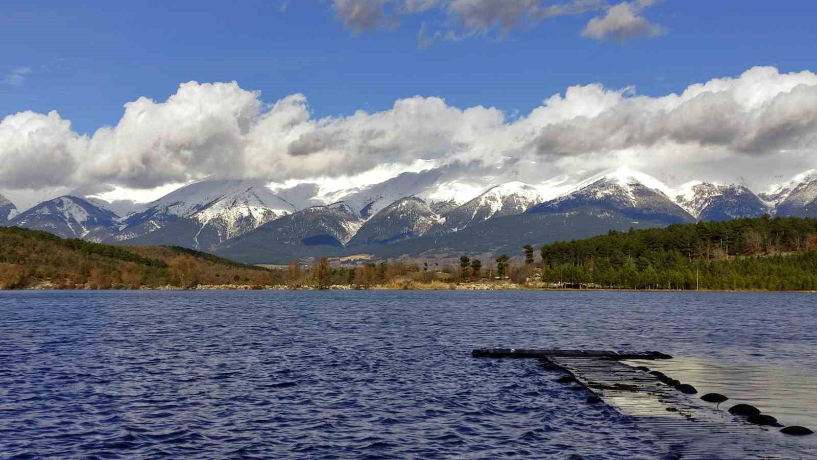 Uludağ’ın arka yüzü mest etti! Tablo gibi görüntü
