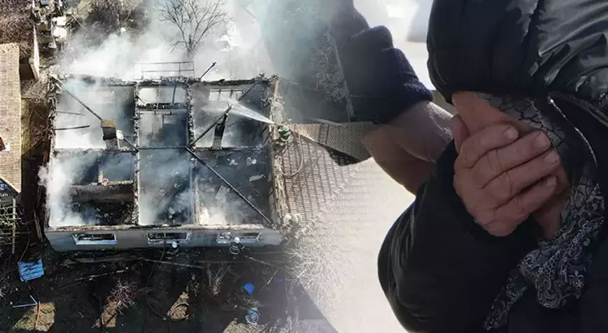 Ocakta unutulan süt evi küle çevirdi: Bir geldik, iş işten geçmişti