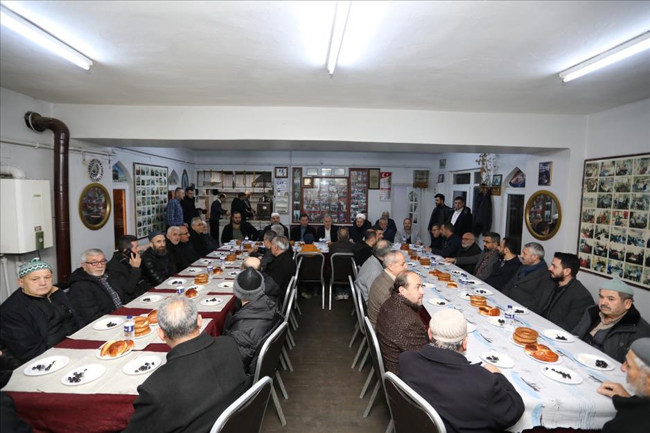 İnegöl’de Bereket Sofrası Hürriyet Camii’nde kuruldu