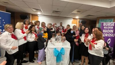 Nilüfer Kadın Korosu’ndan moral konseri