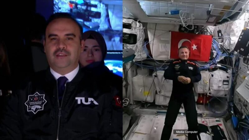 Sanayi ve Teknoloji Bakanı Mehmet Fatih Kacır, Türkiye'nin ilk astronotu