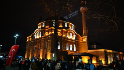 Bursa’da mübarek 3 aylara coşkulu karşılama