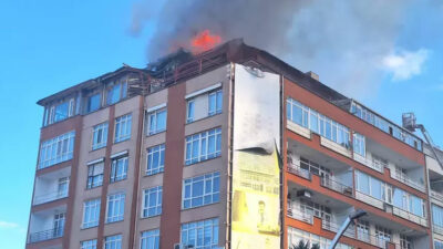 Ankara’da yangın paniği! 4 kişi dumandan etkilendi