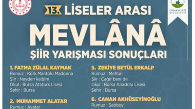 Gençlerin Mevlana sevgisi satırlara döküldü