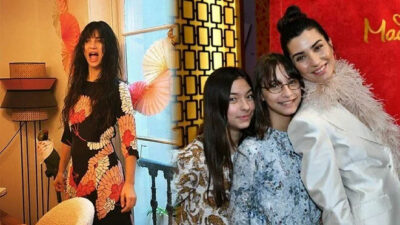 Tuba Büyüküstün’den “Gururlu anne” pozu