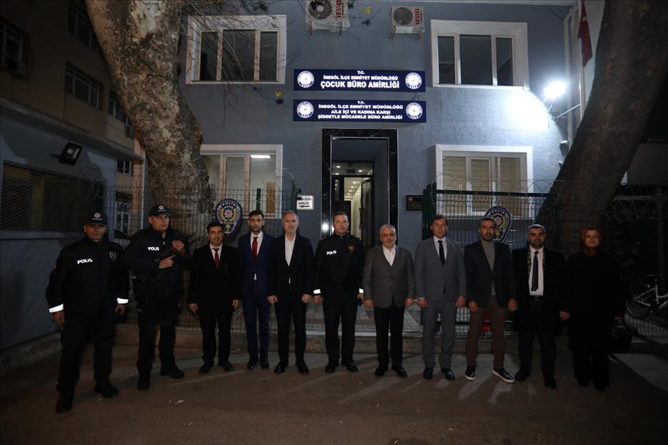 İnegöl’de protokol yeni yıla mesaide girdi