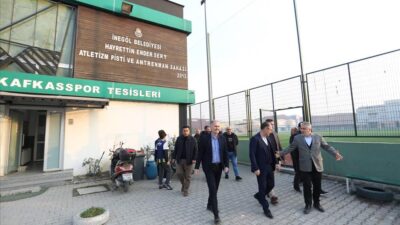 İnegöl’ün spor altyapısı da güçleniyor