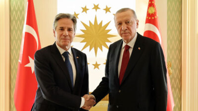 Cumhurbaşkanı Erdoğan, Blinken’ı kabul etti