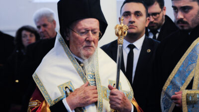 Fener Rum Patriği Bartholomeos, Bursa’da ayin yönetti