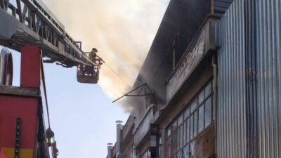 Bursa’da korkutan yangın