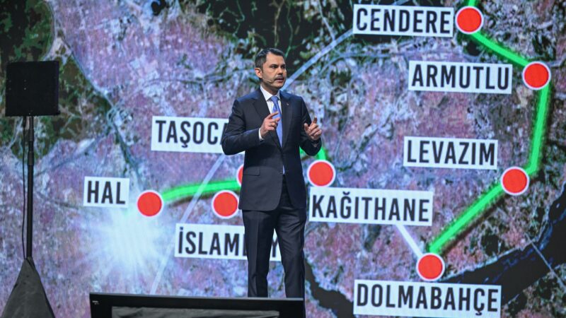 AK Parti İstanbul adayı Murat Kurum projelerini açıkladı AK Parti'nin İstanbul Büyükşehir Belediye Başkan adayı Murat Kurum seçim