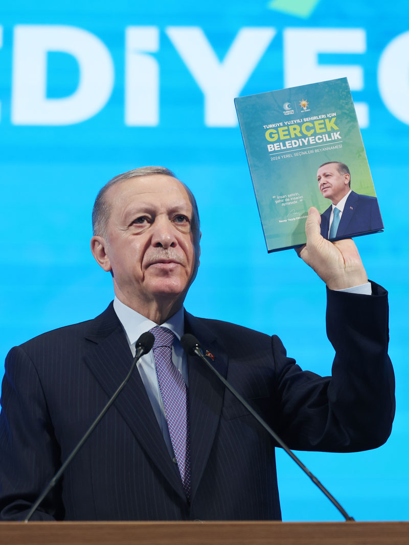 AA 20240130 33568418 33568415 CUMHURBASKANI ERDOGAN AK PARTI KONGRE MERKEZININ ACILISINI YAPTI