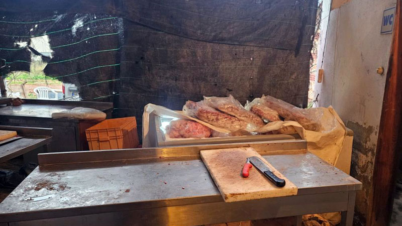 Bursa’da kaçak kesimhaneye şok baskın