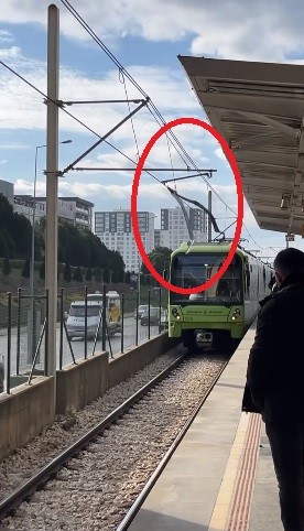 Bursa’da metro seferlerini aksatan olay