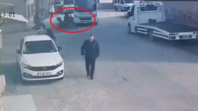 Bursa’daki korkunç kaza kamerada